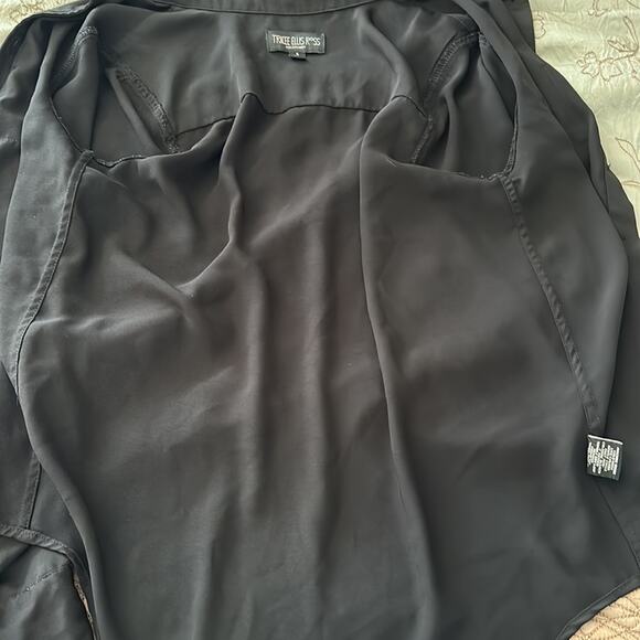 Tracee Ellis Ross for JC Penny | "Life Needs Sparkle" Button Down Shirt Size S - Picture 8 of 13